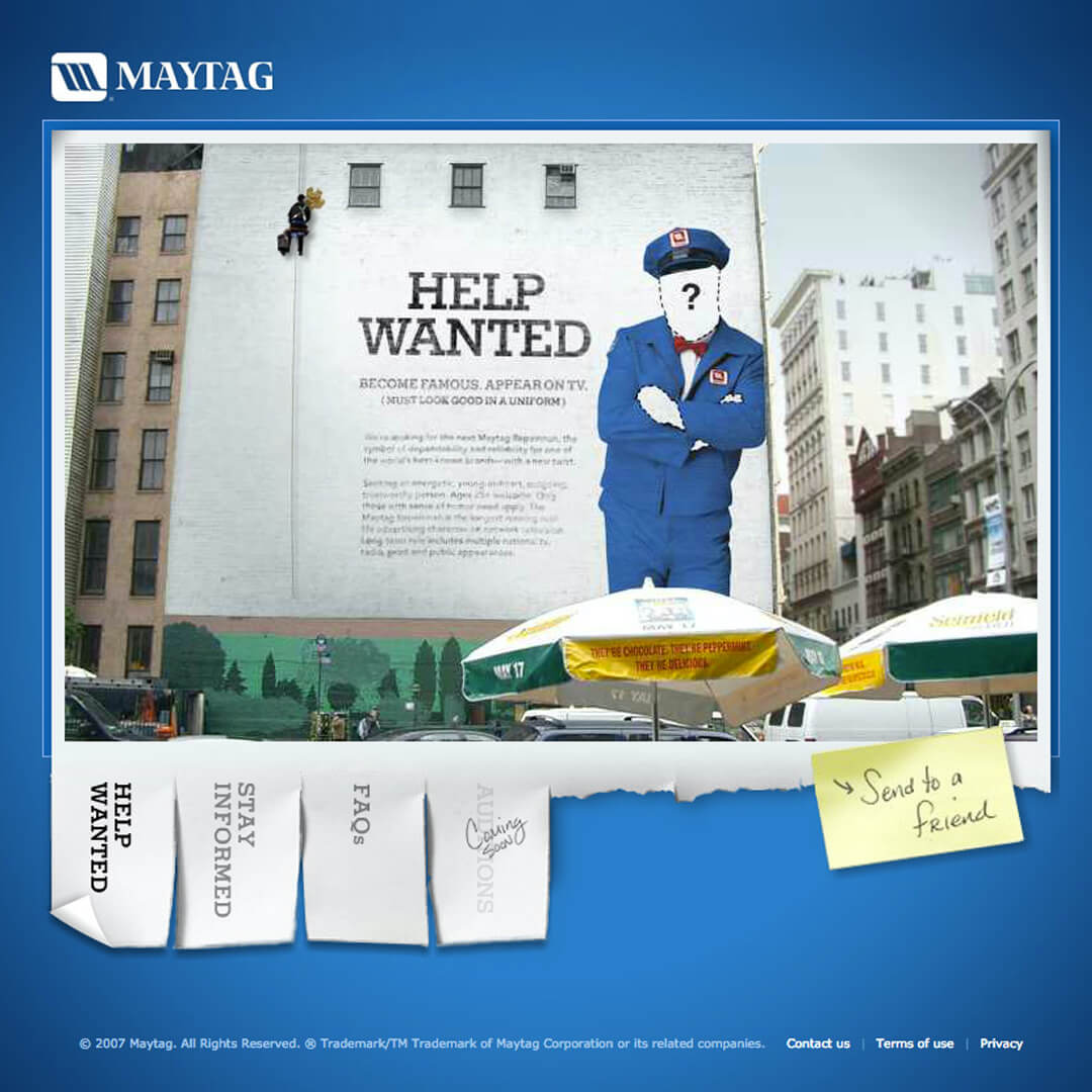 The Next Maytag Repairman