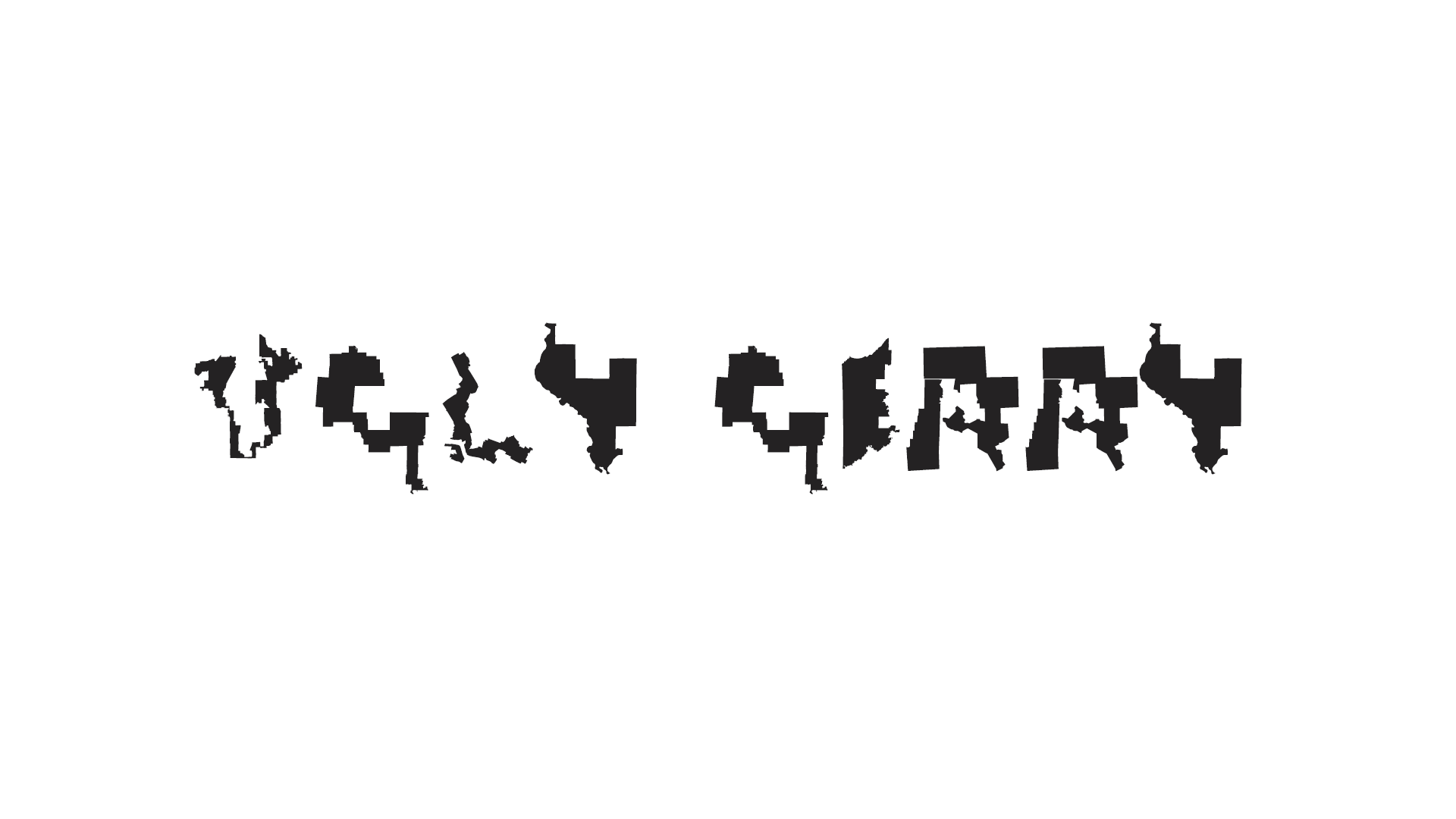 Ugly Gerry - Gerrymandering Font